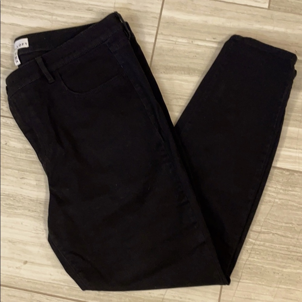 Loft black jean/legging